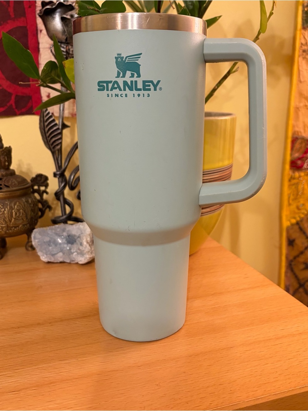 Stanley 40 oz Adventure Quencher Shale Blue Flowstate Tumbler No Lid